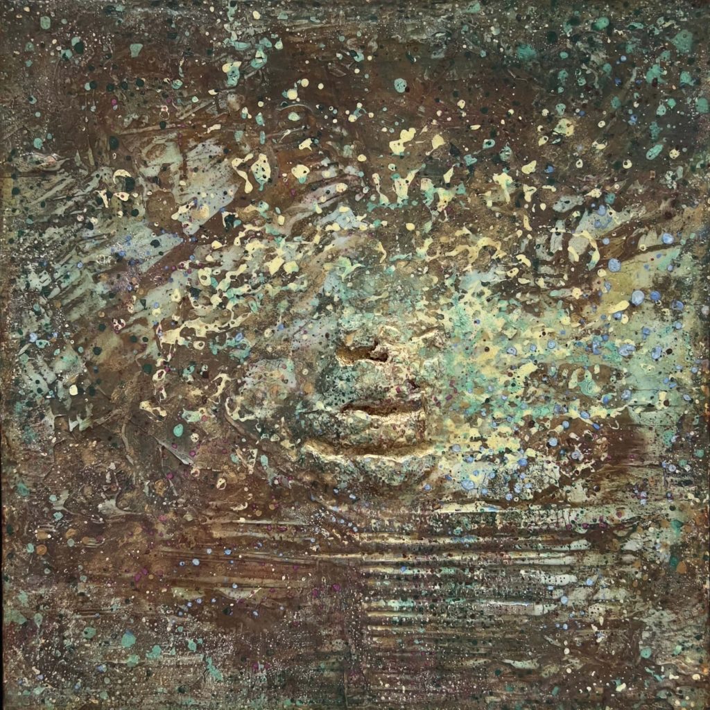 Gemälde Reflektionen von der Künstlerin Ute König - Ausstellung im Kunstraum Kolibri in Neuruppin
