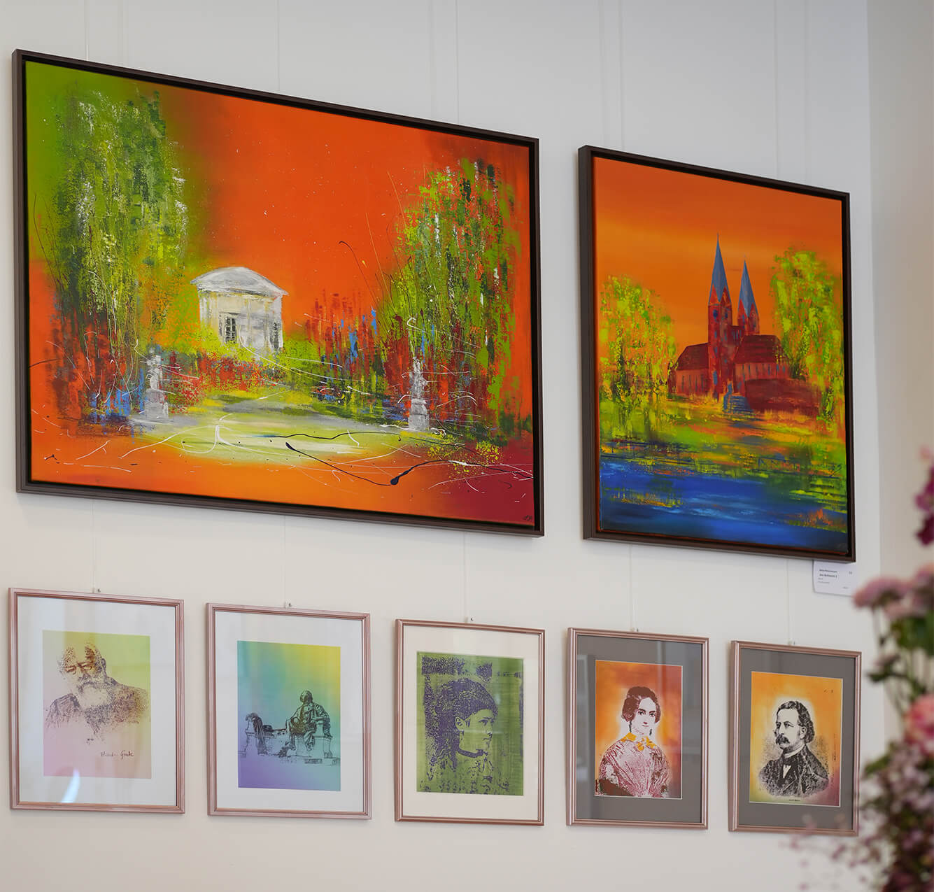  Kunst aus dem Kunstraum Kolibri im Zentrum Neuruppins