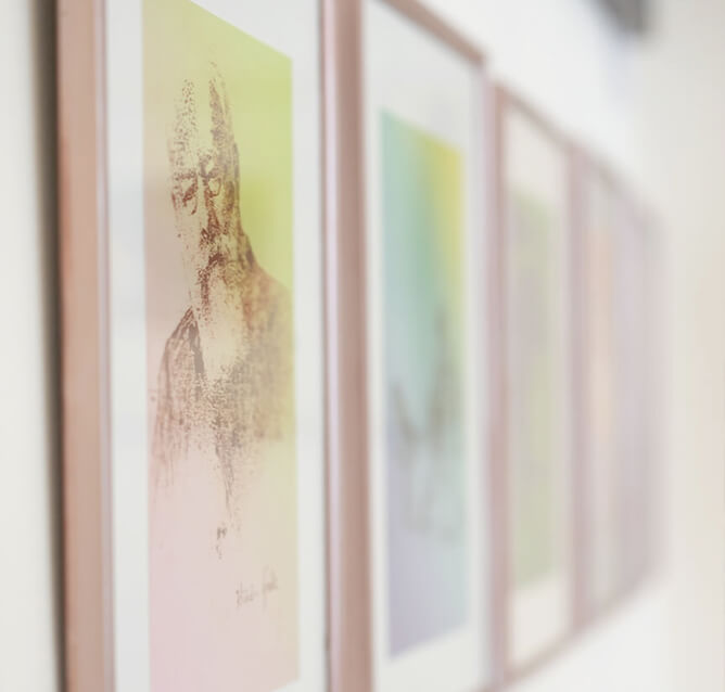 Zeichnung Theodor Fontane Kunst im Zentrum Neuruppins